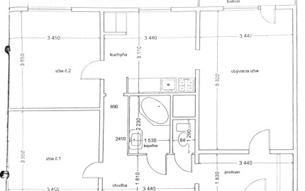 RealityDS – predaj priestranného 3 izb. bytu, 74 m2, Mestský Majer