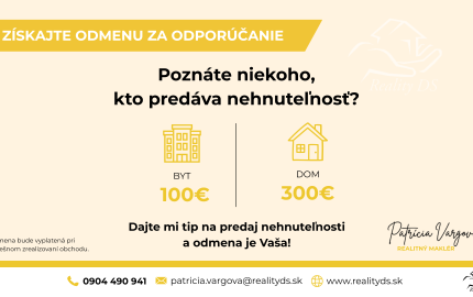 RealityDS - PREDAJ 2 izbového bytu s KRBOM - Školská, Šamorín