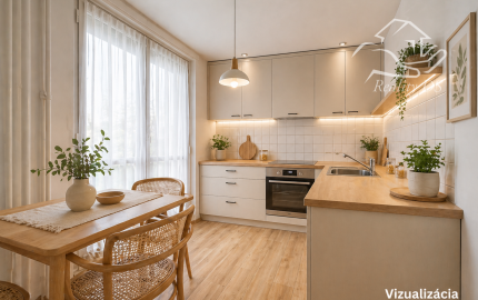RealityDS - PREDAJ 2-izbového bytu, balkón+loggia, Komárnická | ZNÍŽENÁ CENA 229 000 €