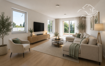 Predaj - 4 izb. NOVOSTAVBA BUNGALOVU  s 3 parkovacími plochami na 5,60 á pozemku, Šamorín