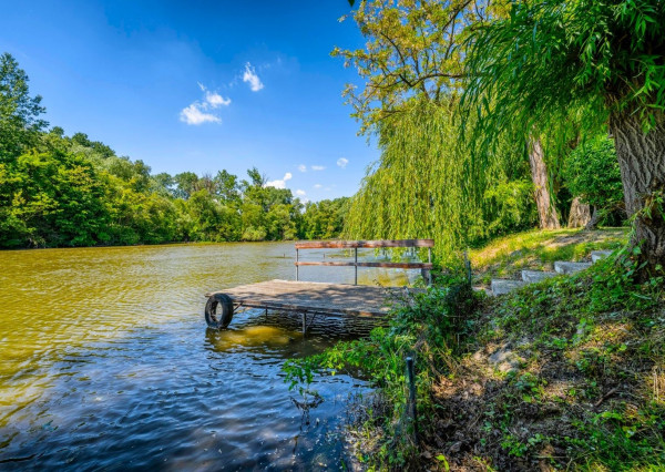 RealityDS - PREDAJ - pozemok s rekreačnou chatou priamo pri vode v Potônskych Lúkach!