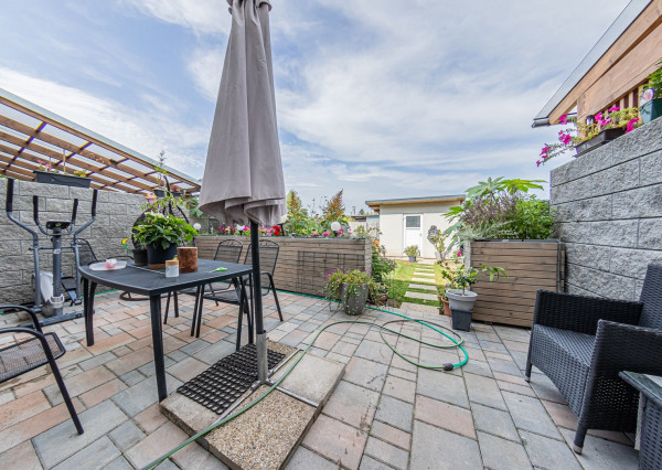 RealityDS - Predaj 4 izb. dvojpodlaž. novostavby RD so záhradou, 2x parkovacie státie, Šamorín