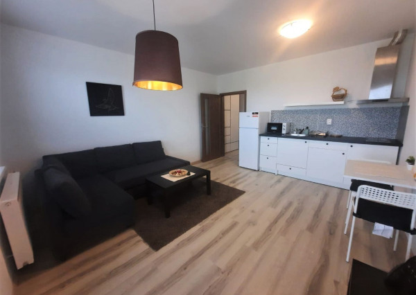 RealityDS - Prenájom 1 izbového bytu s balkónom v novostavbe tehlového bytového domu, Platan