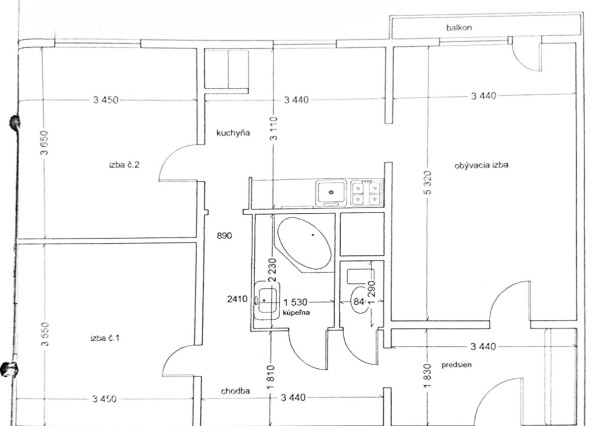 RealityDS – predaj priestranného 3 izb. bytu, 74 m2, Mestský Majer
