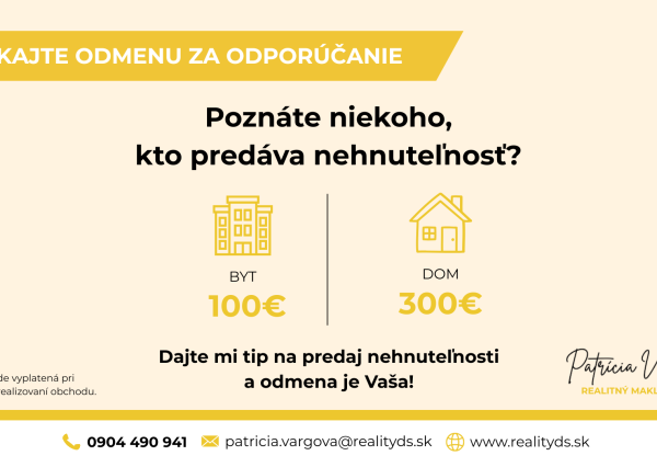 POSLEDNÝ DOSTUPNÝ 4-izbový byt so záhradkou a parkovaním | Bučuháza – Šamorín