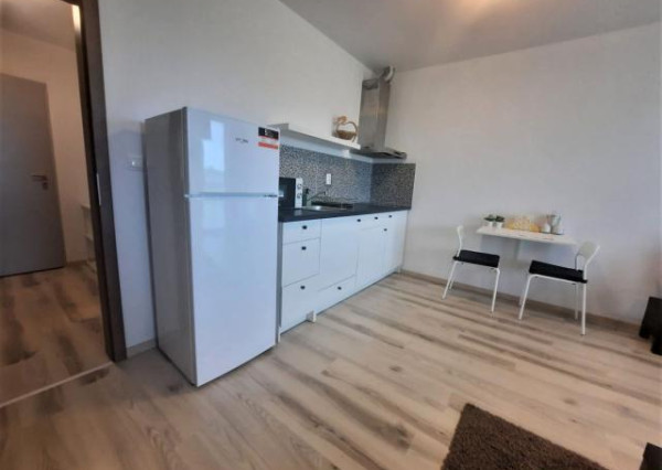 RealityDS - Prenájom 1 izbového bytu s balkónom v novostavbe tehlového bytového domu, Platan