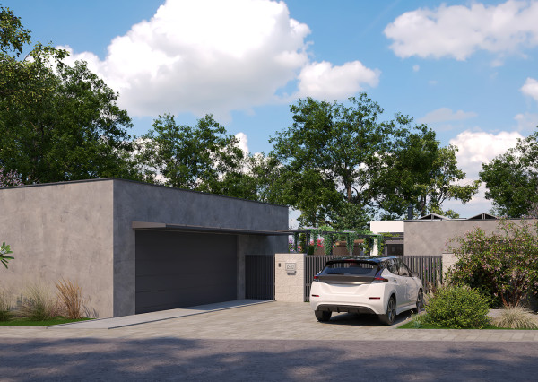 RealityDS – Predaj pozemku 803 m² so starším rodinným domom a projektom 4-izbového bývania s dvojgarážou | Blatná na Ostrove