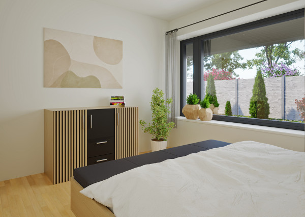 RealityDS – Predaj pozemku 803 m² so starším rodinným domom a projektom 4-izbového bývania s dvojgarážou | Blatná na Ostrove