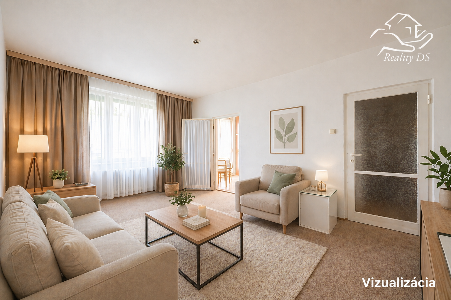 RealityDS - PREDAJ 2-izbového bytu, balkón+loggia, Komárnická | ZNÍŽENÁ CENA 229 000 €